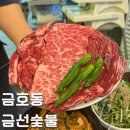 금호동 고기집 추천 안창살이 인상깊은 [금선숯불] 숯불모둠 후기