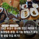 [대전 유성구 원내동 맛집] 제주유기농쌈밥촌 본점, 유기농 쌈채소가 푸짐한 쌈밥 맛집 후기!!