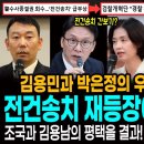 김용민과 박은정의 우려는 적확했다 이미지