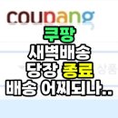 현 커머스 | 쿠팡 새벽배송 당장 종료? 현상황 대처 정리해 드립니다