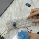 IOT (온습도에 따른 팬 작동 조절) 이미지
