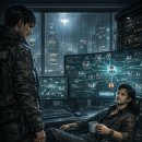 디지털 블루 이미지