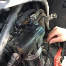 MX70 연료호스 리턴파이프 수리 완료 이미지