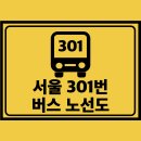 장지동주민센터.송파파인타운1단지 | 서울 301번 버스 노선도 노선 및 시간표 정보