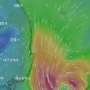 유럽 ECMWF "12호 태풍 종다리, 일본 관통 후 대한해협--＞거가대교--＞경남,전남 상륙(소멸)" 이미지