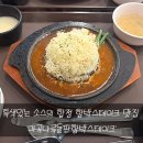 마곡나루돌판함박스테이크 | [합정맛집] 특색있는 소스의 합정 메세나폴리스 함박스테이크 맛집 마곡나루돌판함박스테이크 솔직후기!