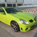 [판매완료]벤츠/R171 SLK350 (55AMG튠) /2006년/은색(연두펄랩핑)/ 이미지