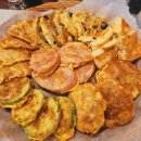 중계 그린상가 맛집 전 하나 모듬전 김치찌개 누룽지탕 후기