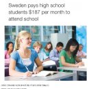 고등학생이 학교에 출석하면 매달187달러 주는 나라 이미지