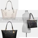 아바 반다나 리벳 토트 (Ava Tote With Heart Bandana Rivets #66871) 이미지