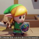 젤다의전설 링크 팬아트 만들기 - Link Fanart Sculpting with Blender 3D 이미지