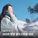 26년 1월 테마 겨울왕국(칠갑산 알프스마을 얼음분수축제) 이미지