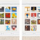 그리기 쉬운 아크릴화 이미지