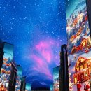 미디어통신 | 인스파이어 리조트 크리스마스 천장 미디어아트 후기