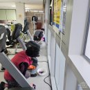 팔달노인복지관 지하1층 | 광명 하안노인복지관 바닥청소 및 바닥코팅 작업 후기｜으뜸클린업