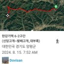 한강기맥 6-2구간(신당고개~밭배고개_대부록)20240815 이미지