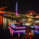 삼천포대교공원 음악분수대 이미지