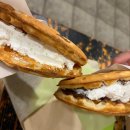 광주 전대 후문 마로와플, 생크림와플과 두쫀쿠 디저트 맛집