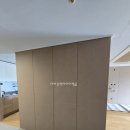 남구-019 | 울산 남구 무거위브자이 복도 주방가벽 인테리어필름 시공 현장