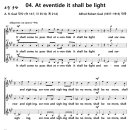 오라토리오 거룩한 성 - 04 저녁에 빛이 비추리라 / At eventide it shall be light (A. R. Gaul) [festival choir] 이미지