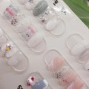 분홍지니 손톱