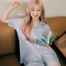 에르시 | 커플 잠옷 세트 | 실크핏 시에르 반팔 카라 홈웨어 후기
