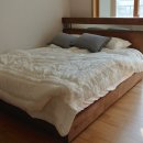 H1090 | 경산가구저렴한곳 LED조명수납 퀸침대 SALE