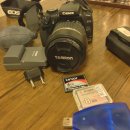 Canon 캐논 KISS (400-D) & 탐론 A14 AF 18-200mm& 세로그립 팝니다! 이미지