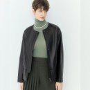 블로썸 핏 | [로보] 블로썸 셔링 레더 재킷 GJK22A119