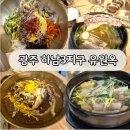 광주 하남맛집 진주물냉면 갈비탕 비빔밥 후기 유원옥