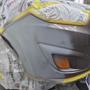 성화광택세차 | 부천 성화덴트에서 투싼 &amp; 그랜저 앞범퍼 흠집 제거 도색 작업 후기