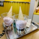 메가엠지씨커피 동안산병원점 | 메가커피 로꾸거 딸기젤라또 콘케이크 신메뉴 내돈내산 후기