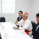 신아국제교류센터한국지사 | 박수현 지사, 유흥식 추기경 만나 "교황 레오 14세 충남 방문" 공식 요청