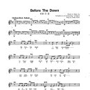 Before The Dawn / Judas Priest ( 악보 ) 이미지