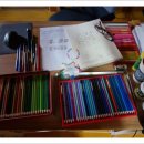 색연필 그림 이미지