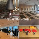 다빈치당구장 | 정선 파크로쉬 부대시설(웰니스 프로그램, 배드민턴 실내 액티비티) 29주차 임산부의 카밍요가 체험후기