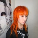 샤기헤어 | 샤기허쉬 오렌지염색