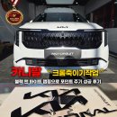 블랙 앤 화이트 | 카니발 크롬죽이기 블랙 앤 화이트 랩핑으로 포인트 주기 성공 후기