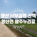 남부공원(제26호완충녹지) | [양산산책] 남부공원 양산천 양주누리길 일대 산책 (2020. 8. 18)