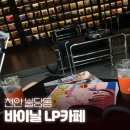 천안 불당동 LP 카페 바이닐, 감성 넘치는 이색 실내 데이트