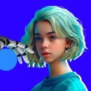 미래의 친구, 인공지능(AI) 이미지