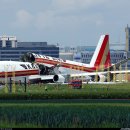 Kalitta Air 747-200 Brussels에서 활주로 Overrun, 완파. 이미지