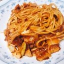 토마토 스파게티 만들기 간단한 베이컨 토마토 파스타 레시피 이미지