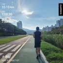 안락중학교 | 부산 러닝 코스 온천천 10km 러닝후기, 하정우 와인 득템