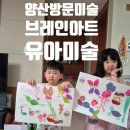 유아미술 6세 | 양산방문미술 브레인아트 5세 6세 유아미술 수업 2년차 후기