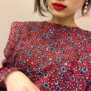 D00457 | - 2차공구 / 플라워Bl / 러플남방 / 모던플랫
