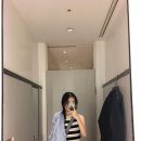 오늘의 OOTD : 자라 크롭탑, <b>에프터</b><b>먼데이</b> 스커트, 엔조블루스 셔츠