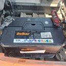 두산밧데리 | 파주 지게차 배터리 출장 교체 두산 좌식 지게차 델코90R 밧데리 교환 후기