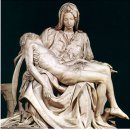미켈란젤로의 피에타 허상(虛像) 이미지