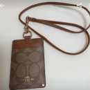 [판매완료]코치 목걸이형 카드지갑 이미지